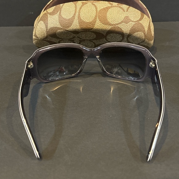 Coach Lexi S493 White Pink 125mm Sunglasses w/Case Women’s Designer Shades - Picture 3 of 9